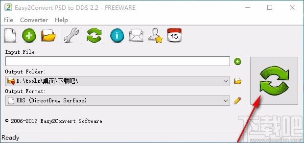 Easy2Convert PSD to DDS下载,PSD转DDS格式转换器